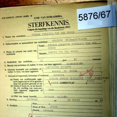 5876-67 VAN DER MERWE Thomas Ignatius b