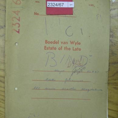 MEYER Pieter Johannes - oorlede 27 Feb 1967