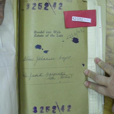 MEYER Petrus Johannes - died 5 Jul 1942