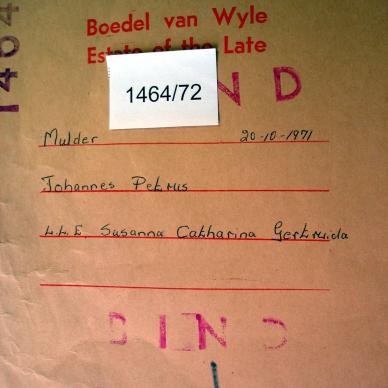 MULDER Johannes Petrus