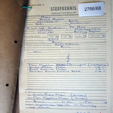 2766-68 MULDER Hedrik Jacobus b