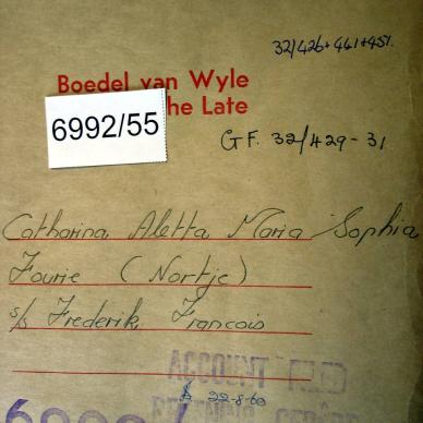 6992-55 NORTJE Catharina Aletta Maria Sophia a