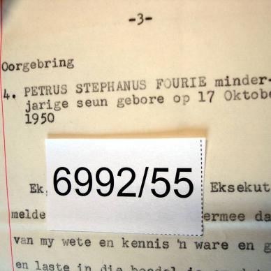6992-55 NORTJE Catharina Aletta Maria Sophia d