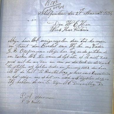 1882 TAB MHG 02064 1882 OPPERMAN GOTTLIEB RUDOLF 30