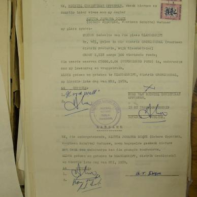 OPPERMAN Michiel Christiaan - oorlede 10 Jan 1960