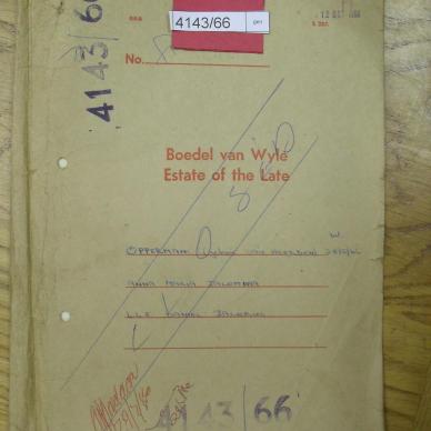OPPERMAN Anna Maria Jacomina nee VAN HEERDEN - oorlede 28 Mei 1966