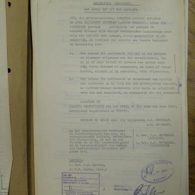OPPERMAN Johannes Jacobus - oorlede 30 Nov 1964