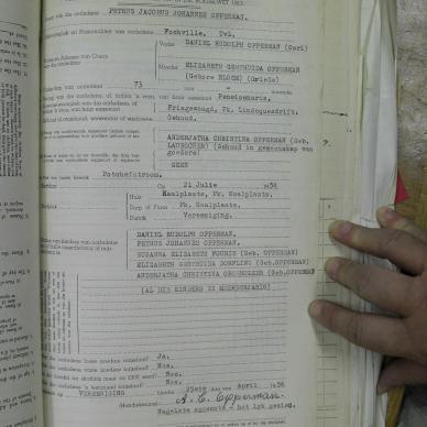 OPPERMAN Petrus Jacobus Johannes - oorlede 21 Jul 1954