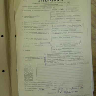 OPPERMAN Cornelis Johannes - oorlede 16 Jan 1964