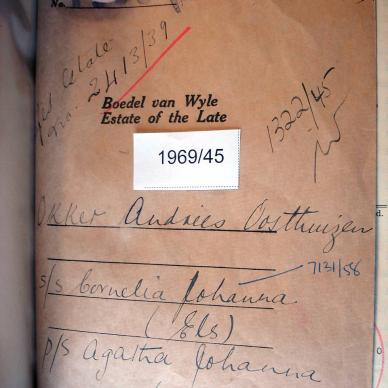 1969-45 OOSTHUIZEN Okker Andries a