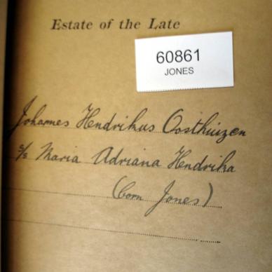 60861 OOSTHUIZEN Johannes Hendrikus a