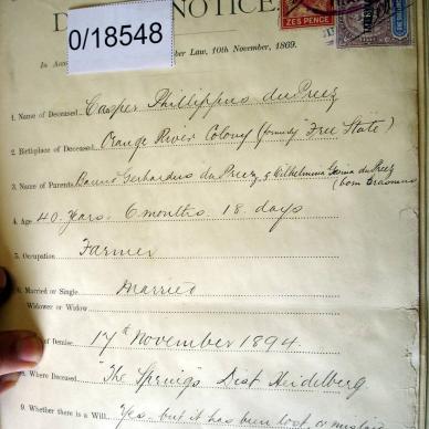 0-18548 DU PREEZ Casper Phillippus b