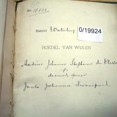PLESSIS Andries Johannes Stephanus, du