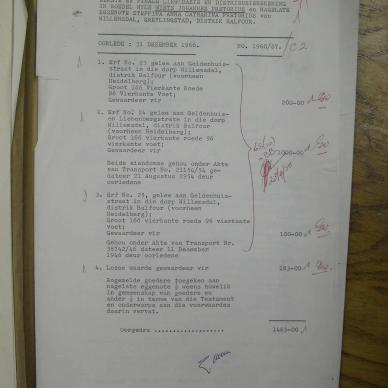 PRETORIUS Wiets Johannes - oorlede 31 Des 1966