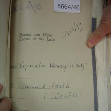 5664-46 REITZ Ferner Reginald Henrya