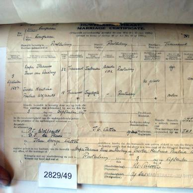 2829-49 J VAN RENSBURG Casper Johannes e