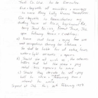 ROGERS Laura  TAB MHG 8254 1963 Notes