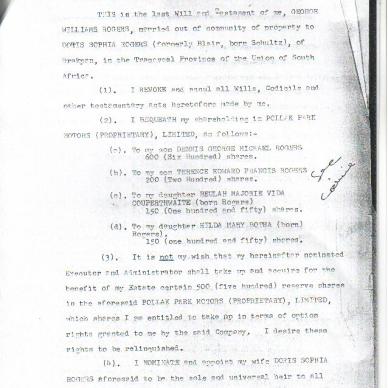 Rogers, George Williams TAB MHG 6735 1964 Will pg1