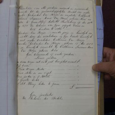 ROOYEN Cornelis Gerhardus VAN - died 22 June 1875