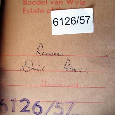 6126-57 ROUSSEAU Daniel Petrus a