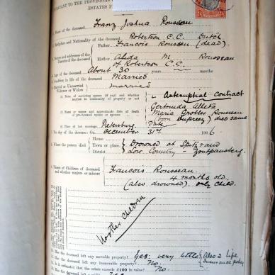9925 ROUSSEAU Franz Joshua b