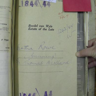 ROWE Bertha born GUNNING - died 4 Mar 1944
