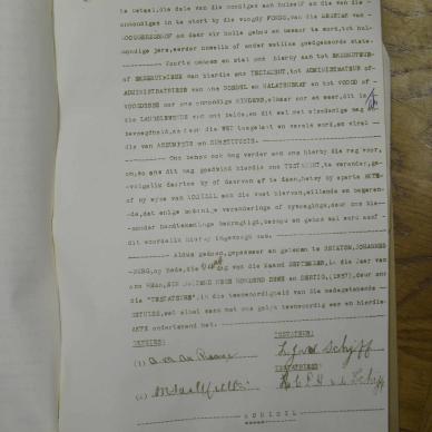 SCHYFF Lukas Johannes VAN DER  - oorlede 9 Apr 1963