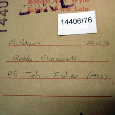 SLABBERT Aletta Elizabeth