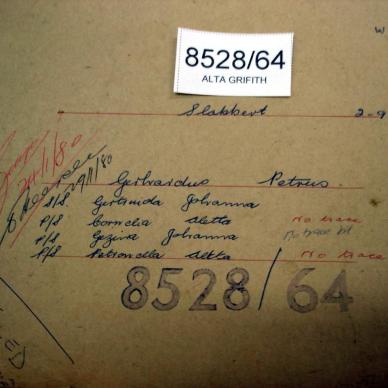 8528-64 SLABBERT Gerhardus Petrus a