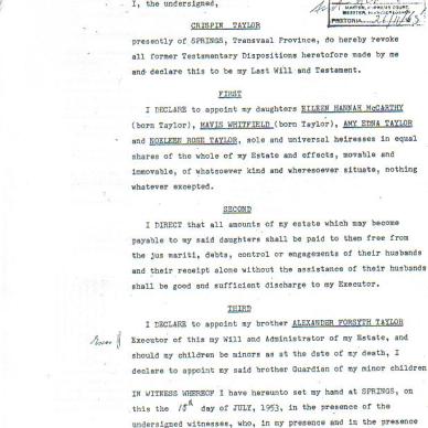 Taylor, Crispin  (2) TAB MHG 972 1965