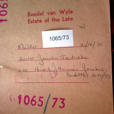 VENTER Hester Jacoba Fredrieka