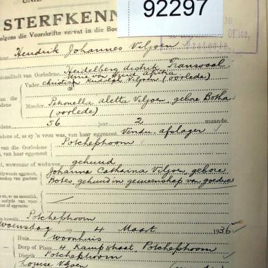VILJOEN Hendrik Johannes