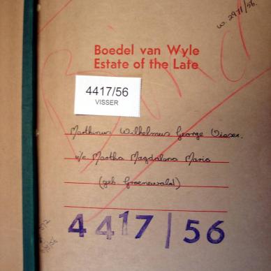 4417-56 VISSER Marthinus Wilhelmus George a
