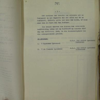 VUUREN Stefanus Petrus JANSEN VAN - oorlede 10 Mei 1960