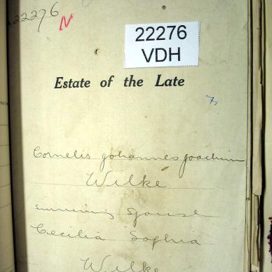 22276 WILKE Cornelis Johannes Joachim a