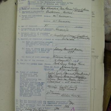 WOODFORD Eliza nee BARNES formerly BROWN - died 12 Dec 1943