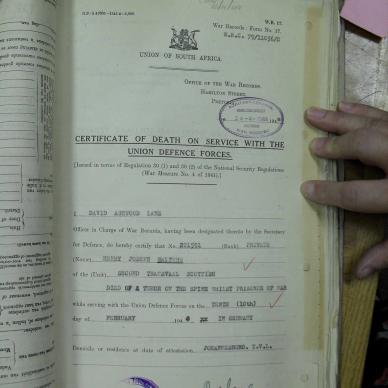 WALTERS Henry Joseph - died 10 Feb 1944