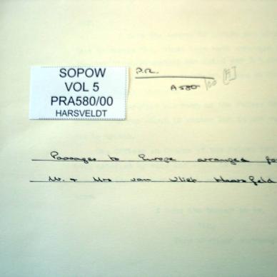 SOPOW 5-PRA-580-00 HARSVELDT a