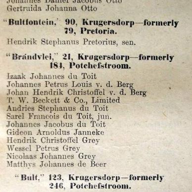 KRUGERSDORP List of farms 1900 (TAB TPK 152)  _02