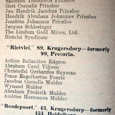 KRUGERSDORP List of farms 1900 (TAB TPK 152) _05