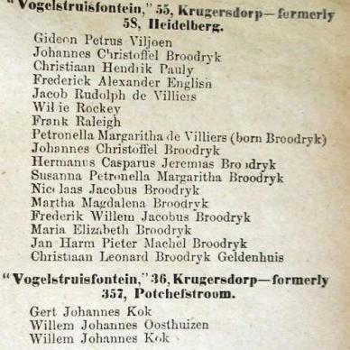 KRUGERSDORP List of farms 1900 (TAB TPK 152) _06