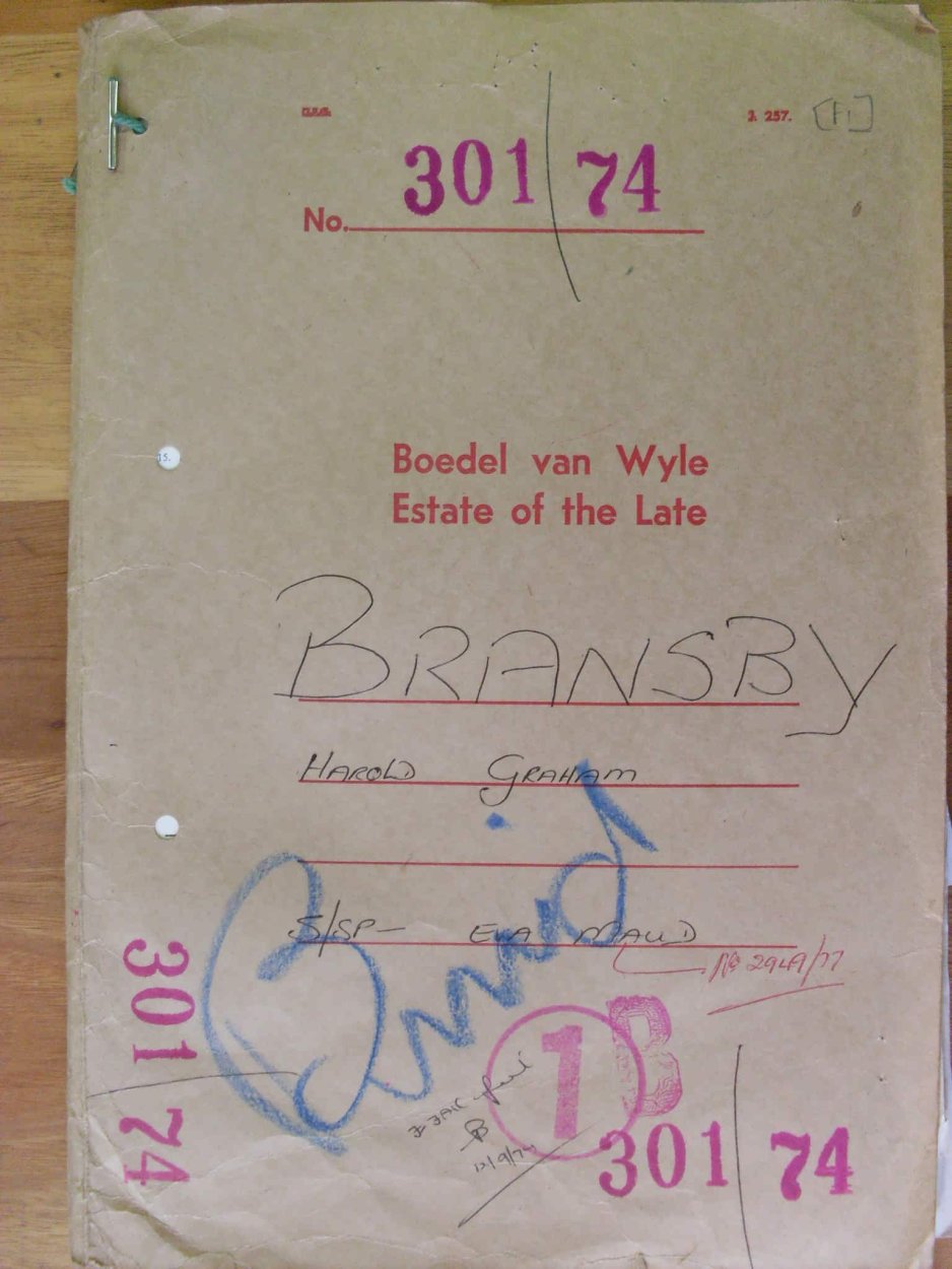 Bransby H G MSCE 301-1974 [00]