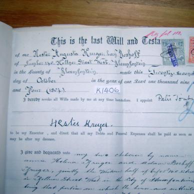 BOSHOFF Hester Augusta, ref K1406 _02