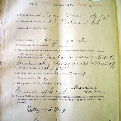 NIEKERK Barend Petrus van, ref N629 _01