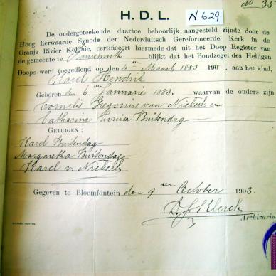 NIEKERK Barend Petrus van, ref N629 _03