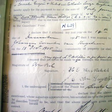 NIEKERK Barend Petrus van, ref N629 _05