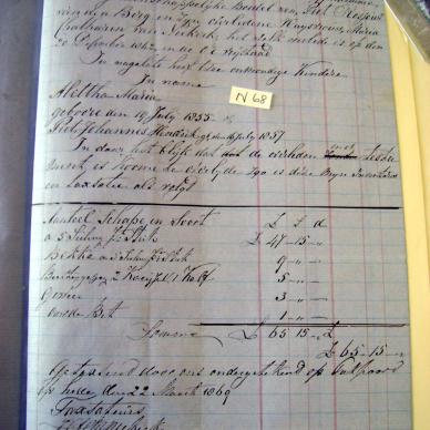 NIEKERK Maria Catharina van, ref N68 _02