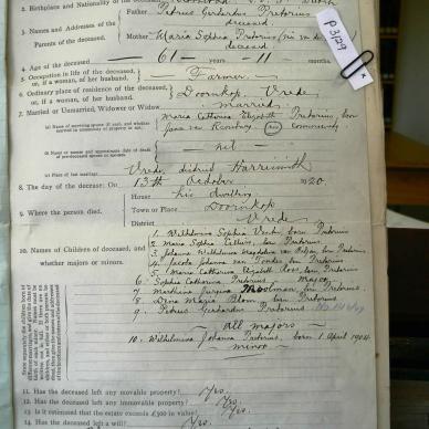 p3129 Death Notice